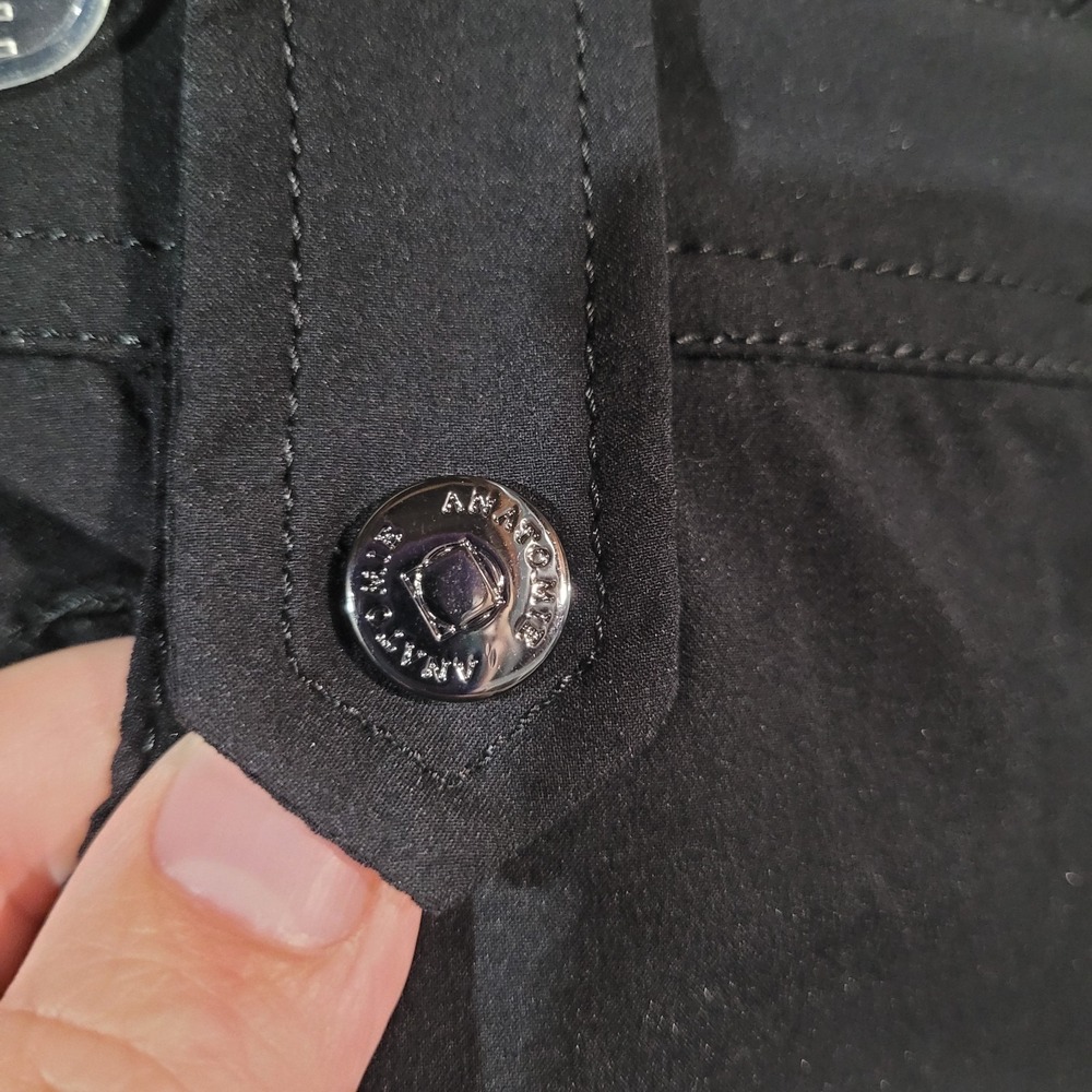 Anatomie Skyler Travel Pant XL x 31 Black Slim Fit Lightweight UV Protection - Picture 5 of 15